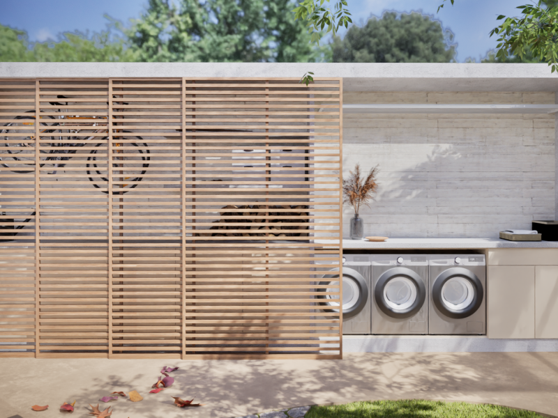 Sobrado moderno de 90m2 em Curitiba - Arthur Calliari Arquitetos