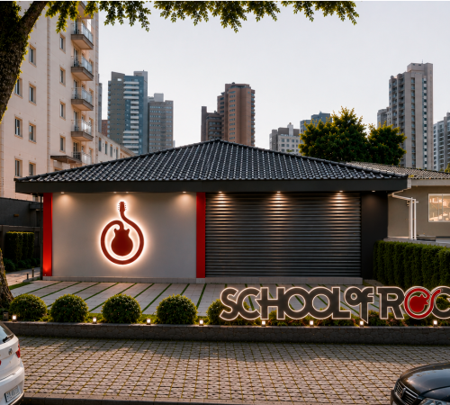 School Of Rock - Fachada Arthur Calliari