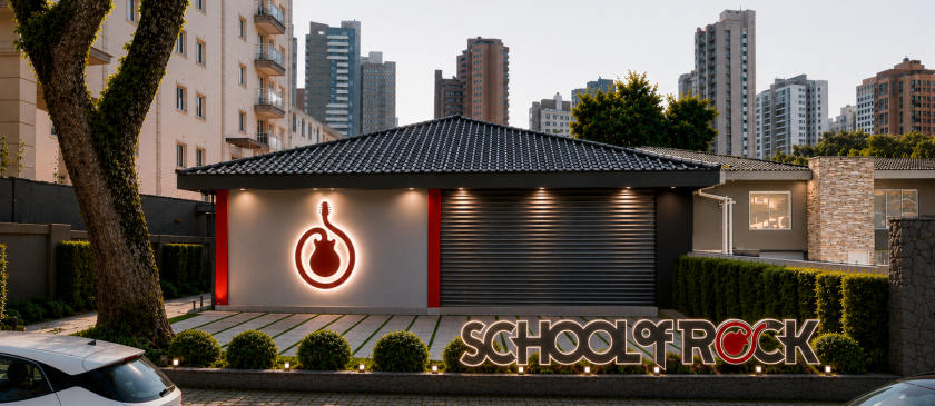 School Of Rock - Fachada Arthur Calliari