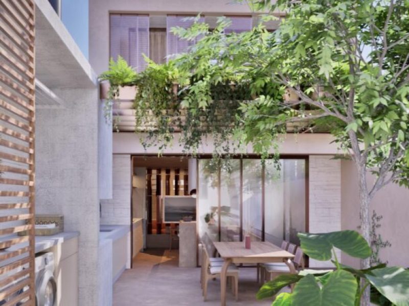 Sobrado moderno de 90m2 em Curitiba - Arthur Calliari Arquitetos